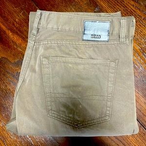 Mens 36x32 Brown Hugo Boss pants